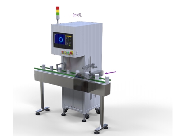 Aluminum foil sealing inspection machine